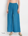 MB Plain Daily Wear Rayon Palazzo Wholesale Price In Surat
